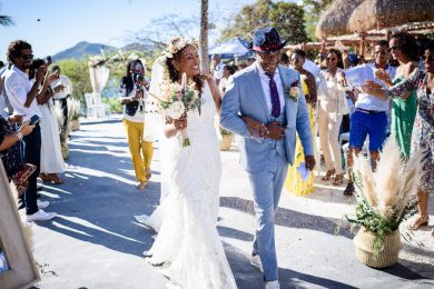 Fin de cérémonie de mariage au Black Diamond